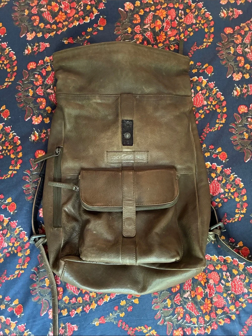 Sticks & Stones Leather Backpack